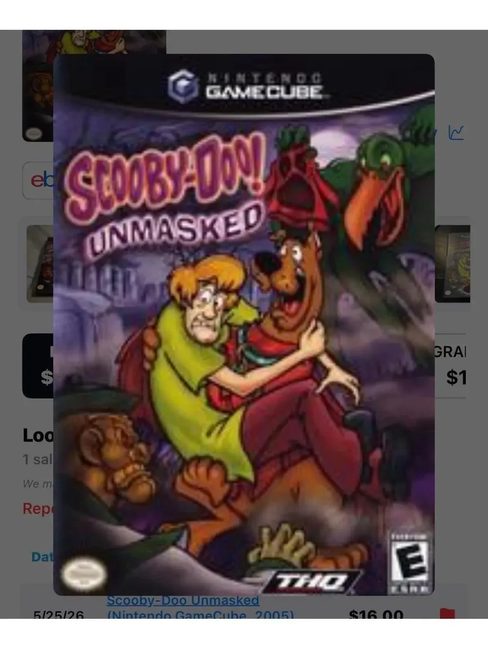 Scooby Doo Unmasked for Nintendo GameCube